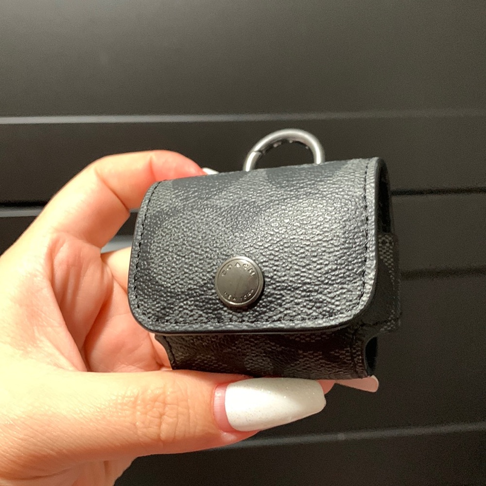 Coach AirPods holder